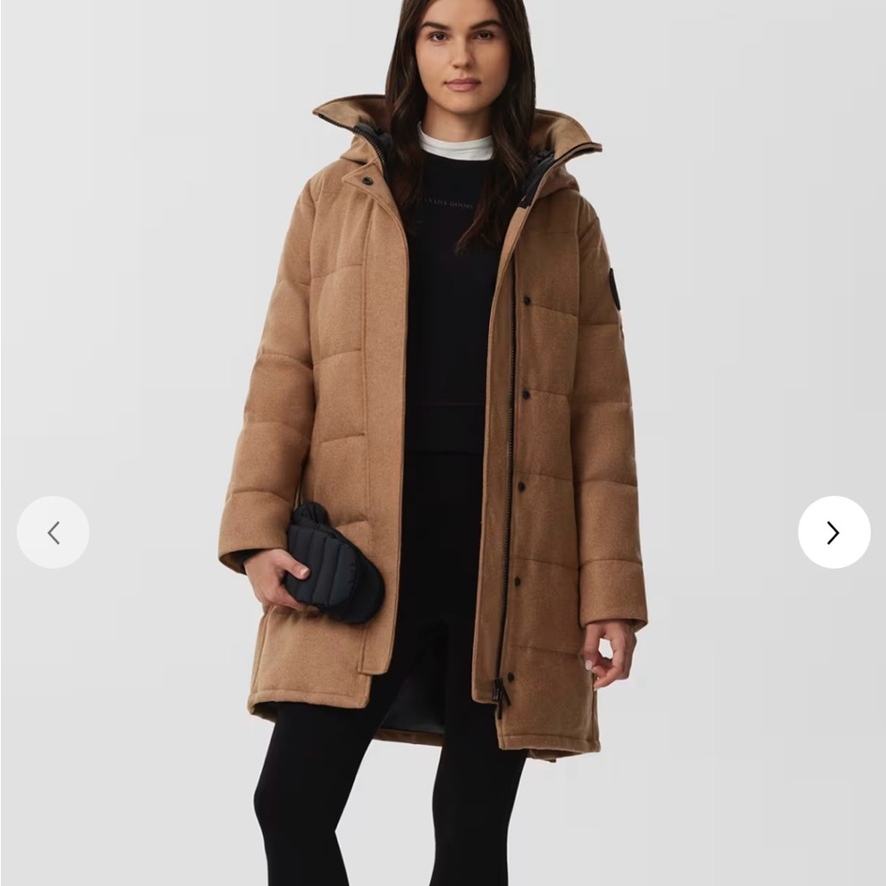 Canada Goose Camel Puffer Coat